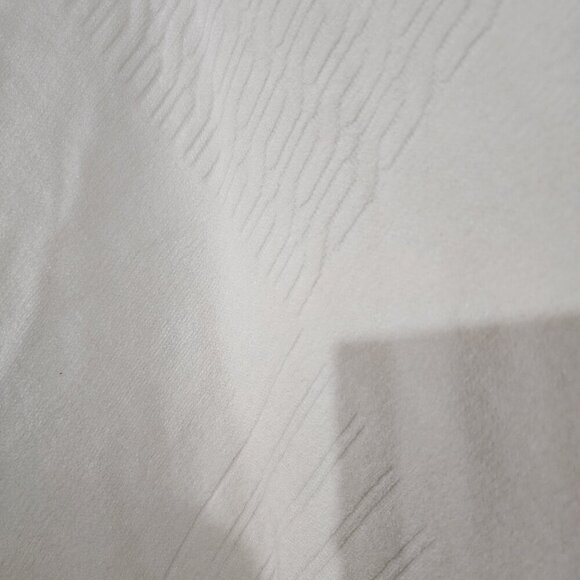 NWT Le Moda Women White Ivory Faux Fur Cowl Neck Poncho Sweater One Size Wedding - Picture 3 of 6